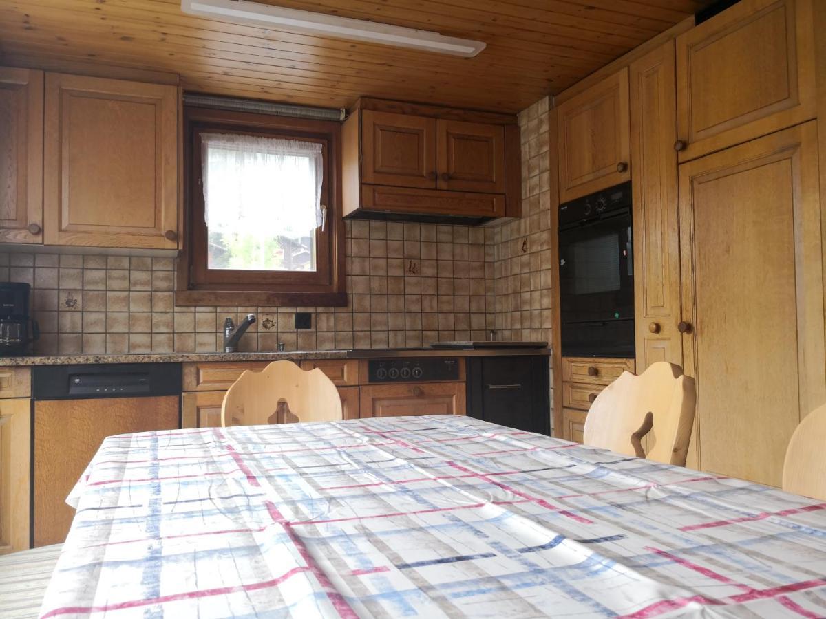 Haus Seiler Apartment Goms ภายนอก รูปภาพ